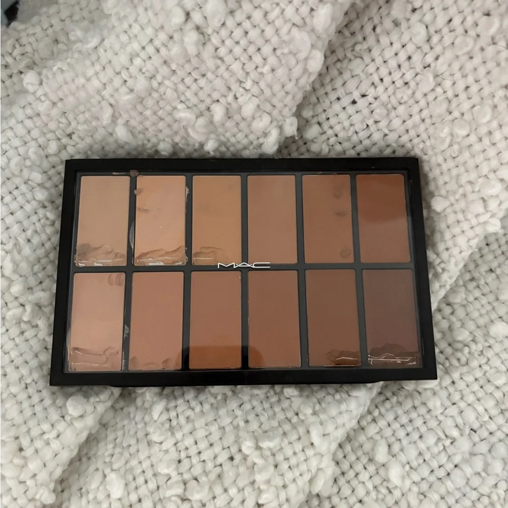 MAC PRO PALETTE FULL COVERAGE FOUNDATION X 12 (gently used)